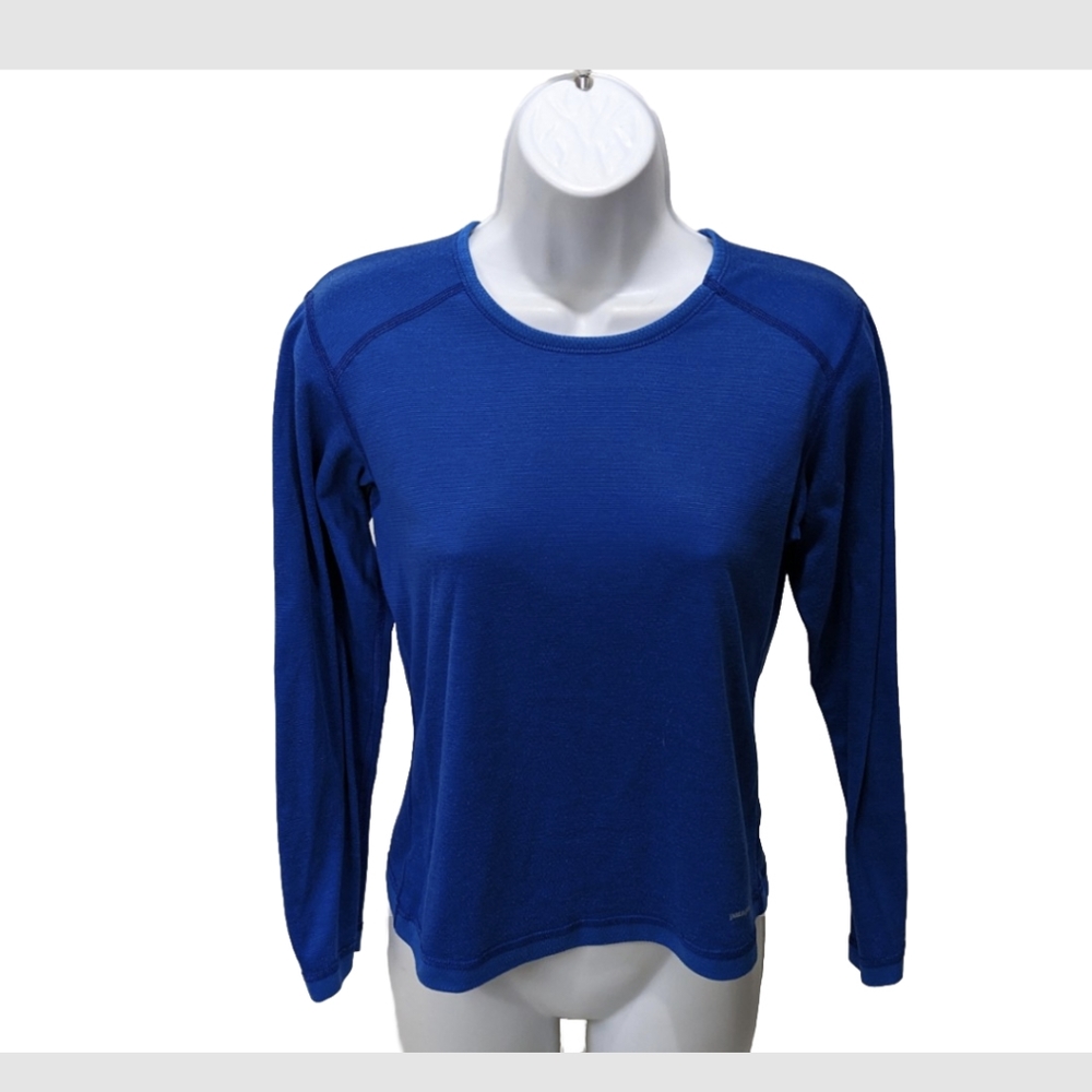 Patagonia Apilene Pullover Top Long Sleeve Women's XS Outdoor Base Layer